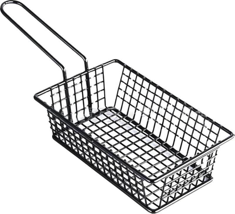 Metal Fryer - Discover the ultimate metal fryer that promises effortless frying and easy cleanup, making it ideal for achieving restaurant-quality dishes right in your own kitchen. (option4)